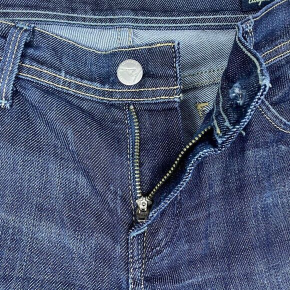 CITIZENS OF Humanity Blue Dark Wash Ingrid Stretch #002 Low Waist Flare US 29 - Picture 6 of 16